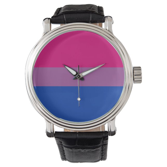 Montre Bisexual pride (devant)