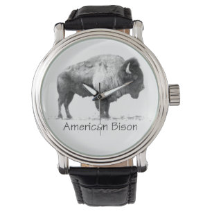 Montre Bison américain