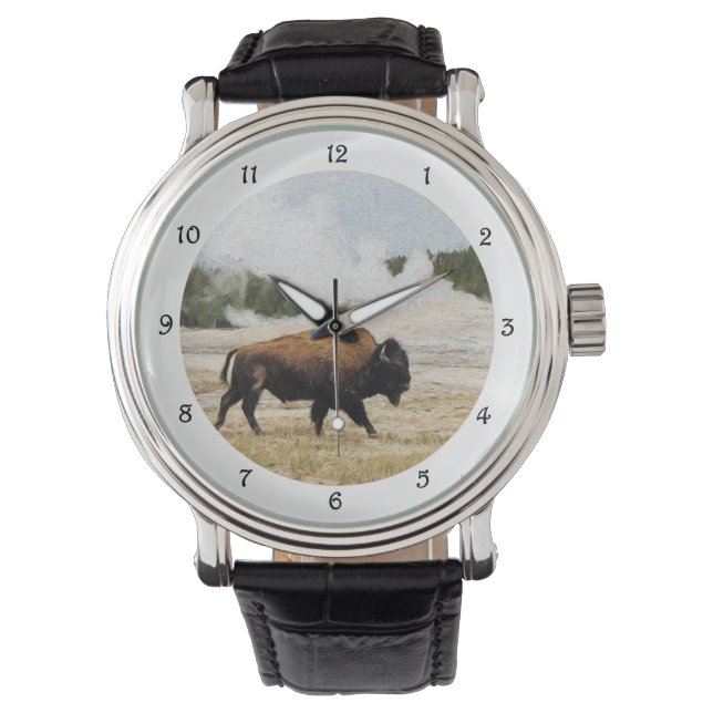 Montre Bison et Vieux fidèles (devant)