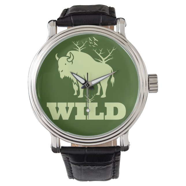 Montre Bison sauvage (devant)