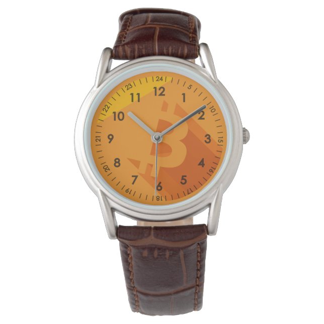 Montre Bitcoin Designer (devant)