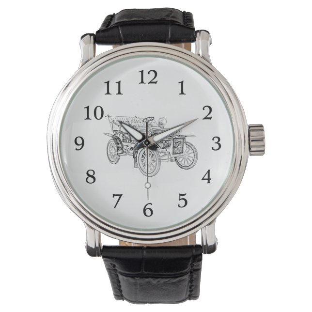Montre Black and White 1907 Cadillac Model M Watch (devant)
