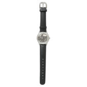 MONTRE BLACK AND WHITE PEACOCK (Plat)
