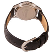 MONTRE BLACK AND WHITE PEACOCK (Dos)