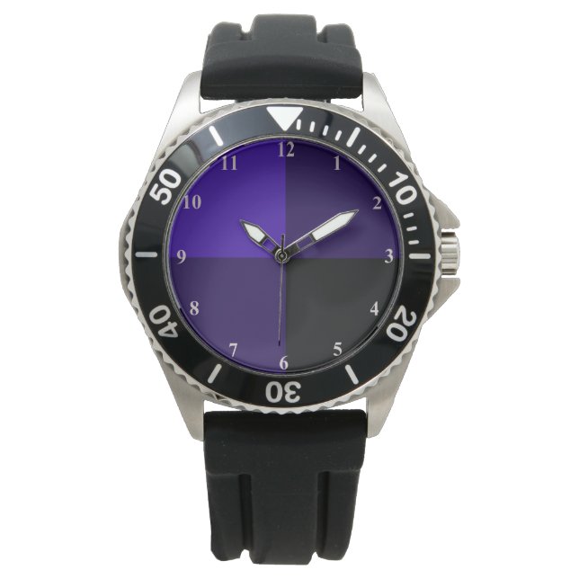 Montre Black & Blue - Mode - (devant)