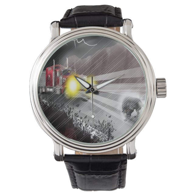 Montre Black Dog Watch (devant)