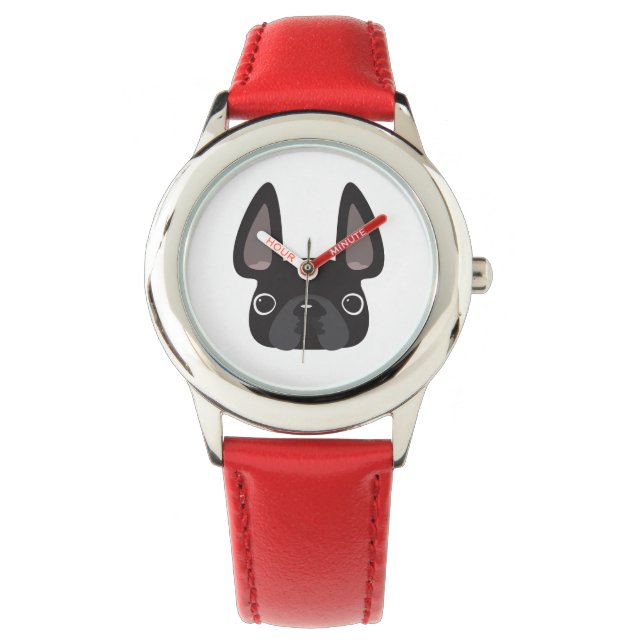Montre Black Frenchie Watch (devant)