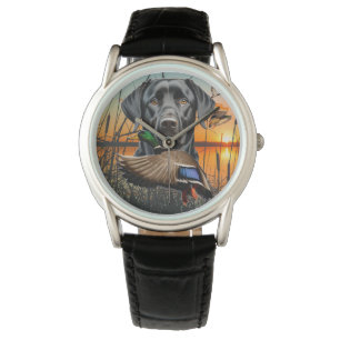 Montre Black Labrador Watch, Labrador Retriever