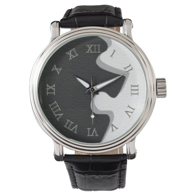 Montre Black Puzzle Pièce Watch (devant)