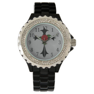Montre Black Tribal Cross Watch