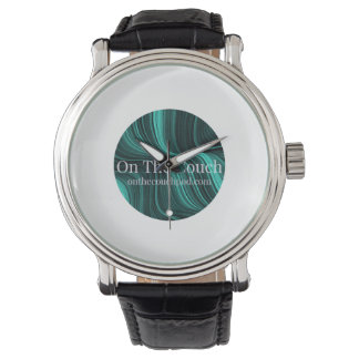Montre Black Vintage Leather