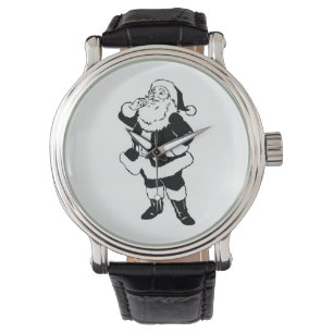 Montre Black & White Christmas Père Noël Watch