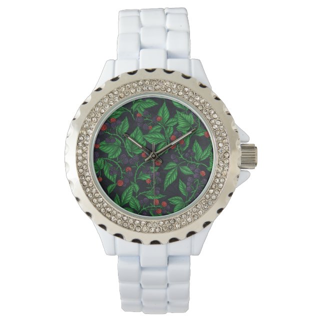 Montre Blackberry sur gris foncé (devant)