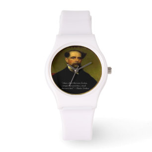Montre Blanche en Silicone pour Femmes Charles Dic