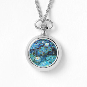Montre Bleu des nénes d'eau par Monet
