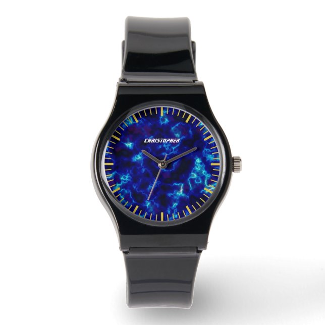 Montre Bleu foncé (Recto)