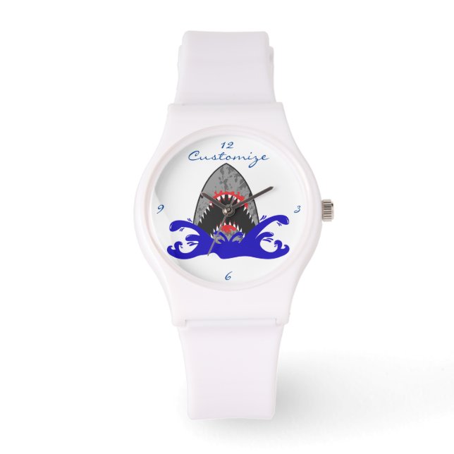 Montre Bloody Shark Jaws Thunder_Cove (Recto)