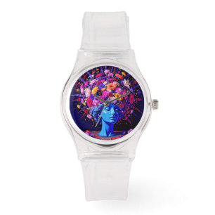 Montre "Bloom of Eternity" - Un portrait surréaliste colo