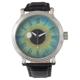 Montre Blue Eye Iris Eyeball Cool Custom Wrist Watches