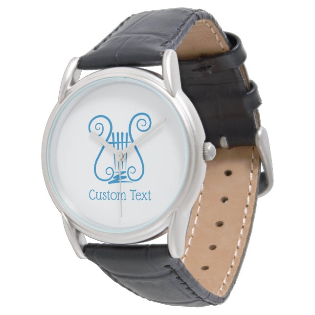 Montre Blue Lyre (Incliné)