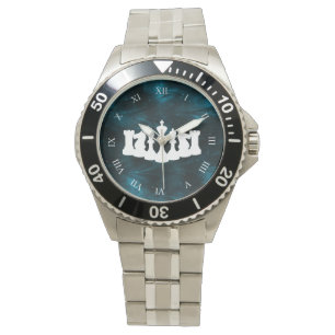 Montre Blue Nebula Chess