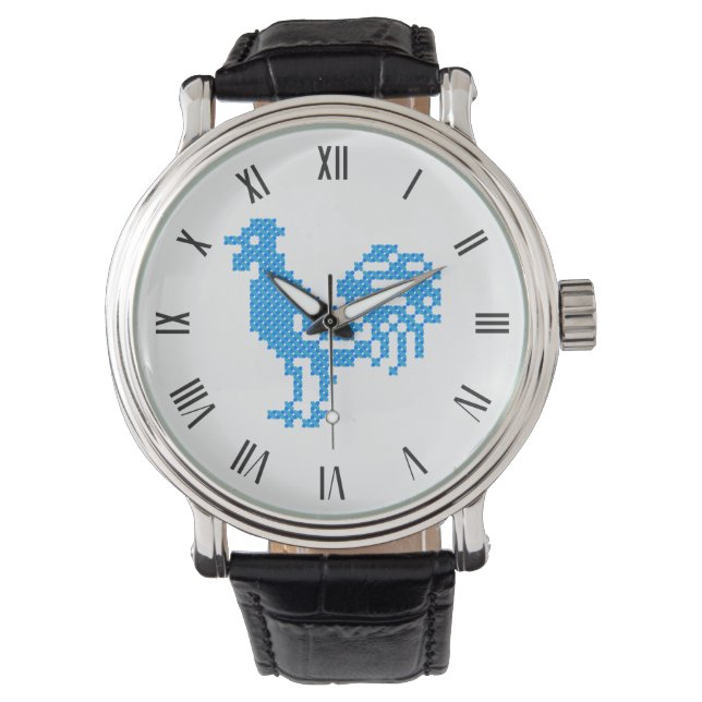 Montre Blue Rooster (devant)