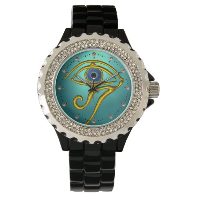 Montre BLUE TALISMAN, Aquamarine Turquoise (devant)