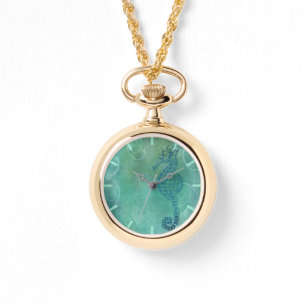 Montre Blue Waters, Seahorse et Flourish