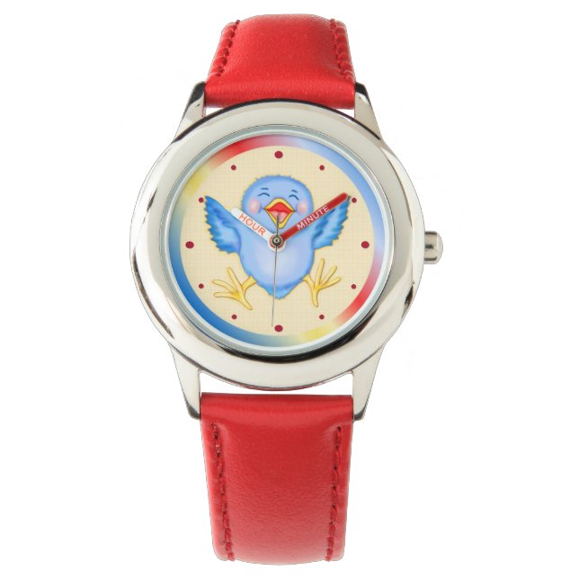 Montre Bluebird de bonheur (devant)
