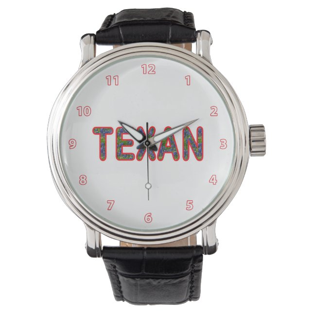 Montre Bluebonnet Texan (devant)