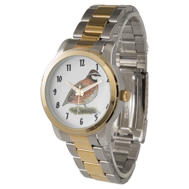 Montre Bobwhite Quail (Incliné)