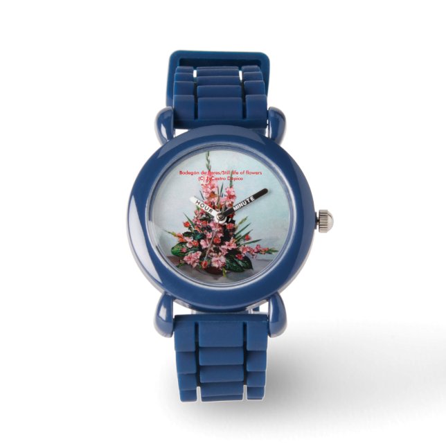 Montre Bodegón de flores/Nature morte des fleurs (Recto)