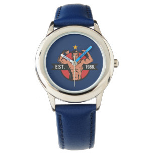 Montre Bodybuilder Vintage FÉDÉ 1988