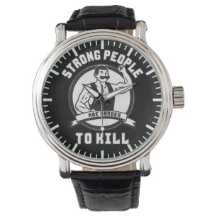 Montre Bodybuilding - Les Personnes Fortes Sont Plus Diff
