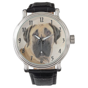 Montre Boerboel Peinture - Cute Original Chien Art