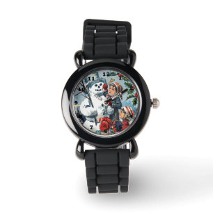Montre bonhomme de Noël