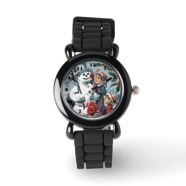 Montre bonhomme de Noël (Recto)