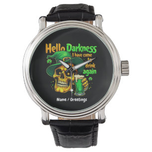 Montre Bonjour obscurité, je suis venu boire avec toi enc