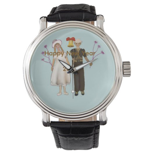 Montre Bonne Année 2026 (devant)