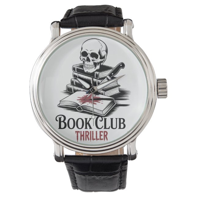 Montre Book Club Thriller (devant)