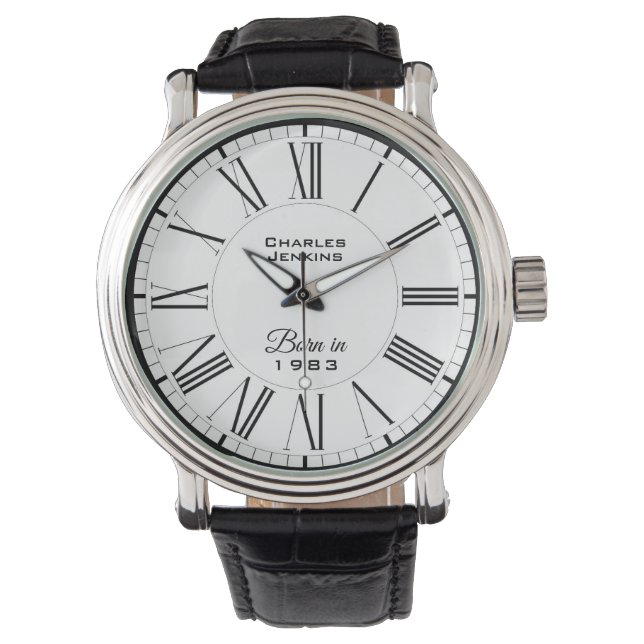 Montre Born in 1983 (devant)
