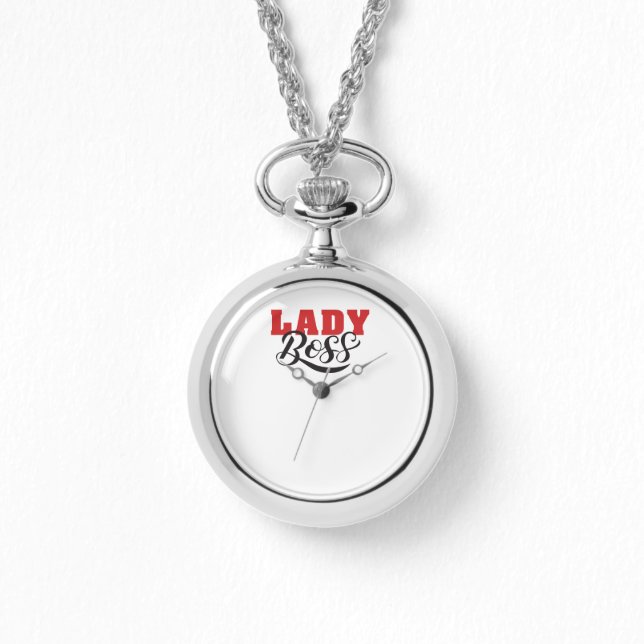 Montre Boss Lady Mindset – Powerful Women Quote Design (Recto)