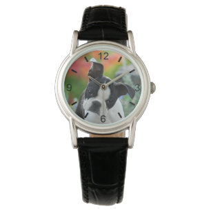 Montre Boston Terrier Chien Cute Chiot Tête de chiot — pl