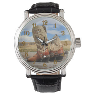 Montre Bottes et épisodes de cowboy occidental