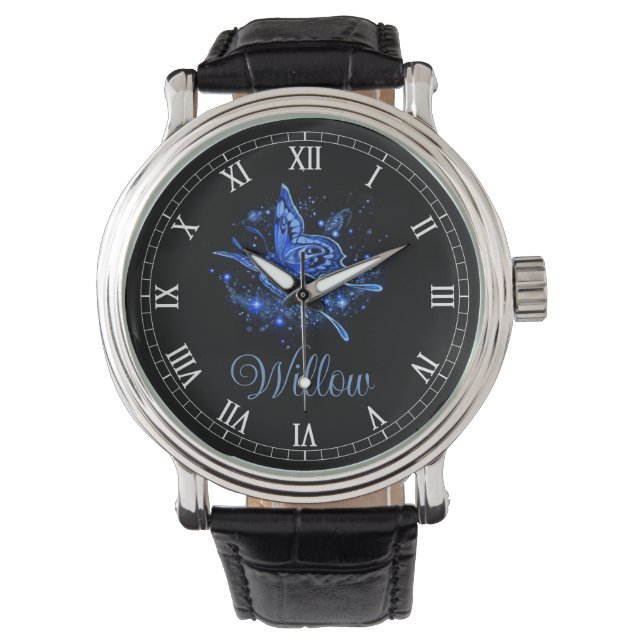 Montre Bouche lunaire personnalisée (devant)
