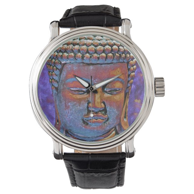 Montre Bouddha Colorée (devant)