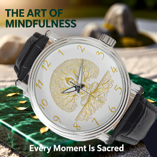 Montre Bouddha sous arbre sacré