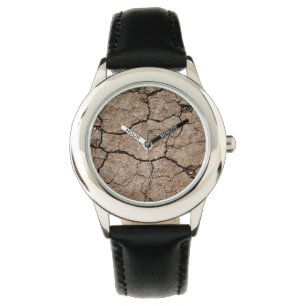 Montre Boue séchée fissurée