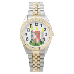 Montre Bougies de Noël
