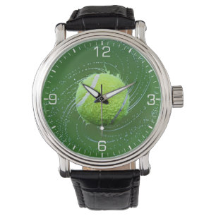 Montre Boule de Tennis Jaune personnalisée